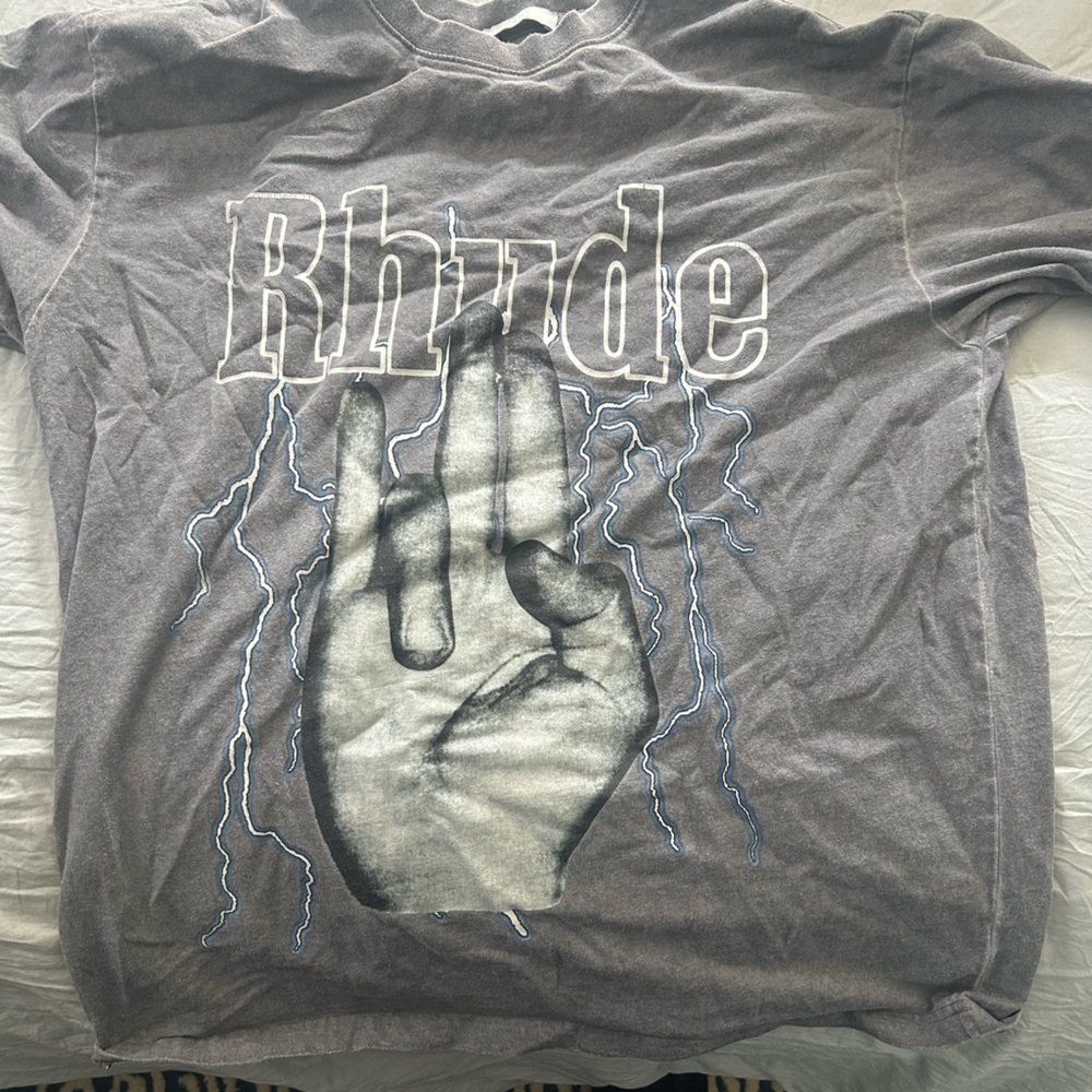 Rhude Charcoal Tee